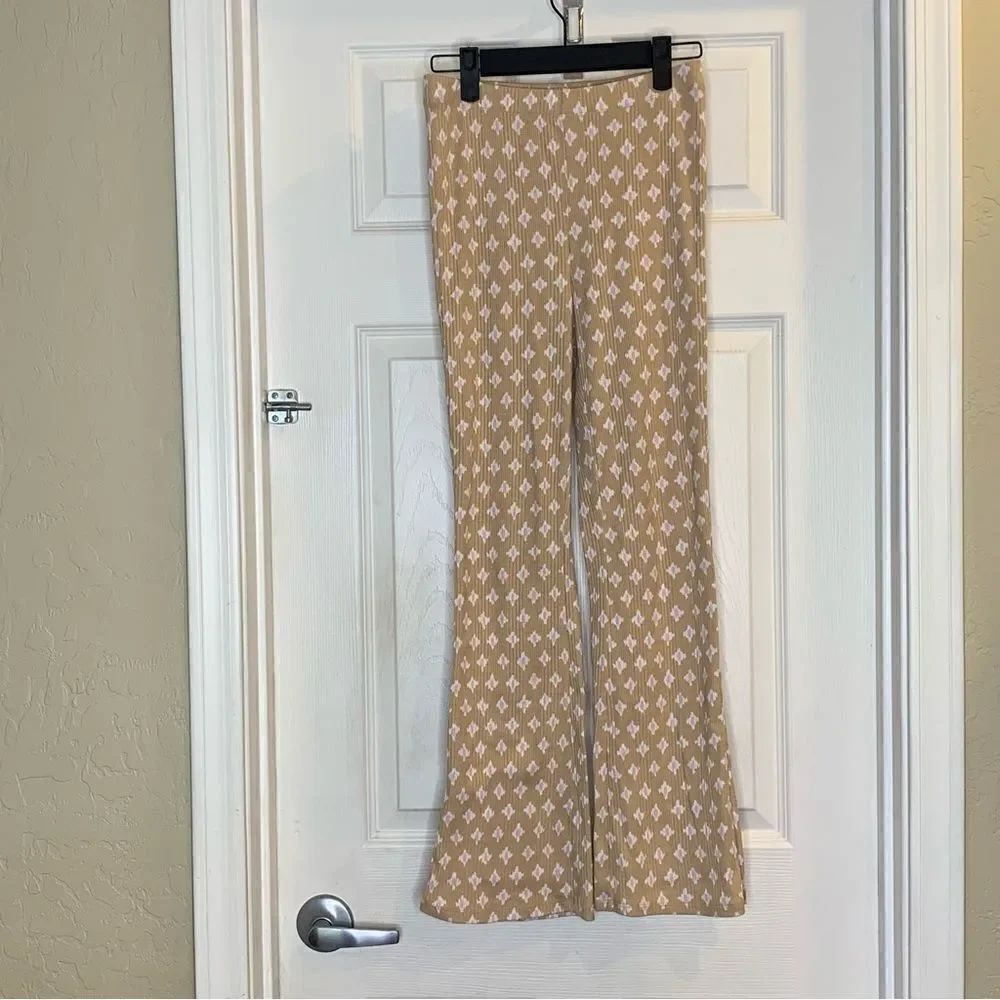 Aerie High Waisted Ribbed Flare Leggings Size XS